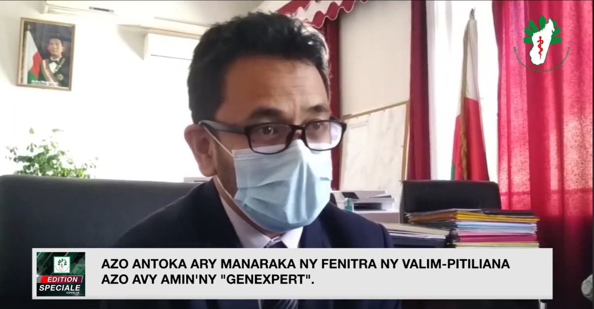 Covid-19: Azo antoka ary manaraka ny fenitra ny valim-pitiliana avy amin’ny « GENEXPERT »